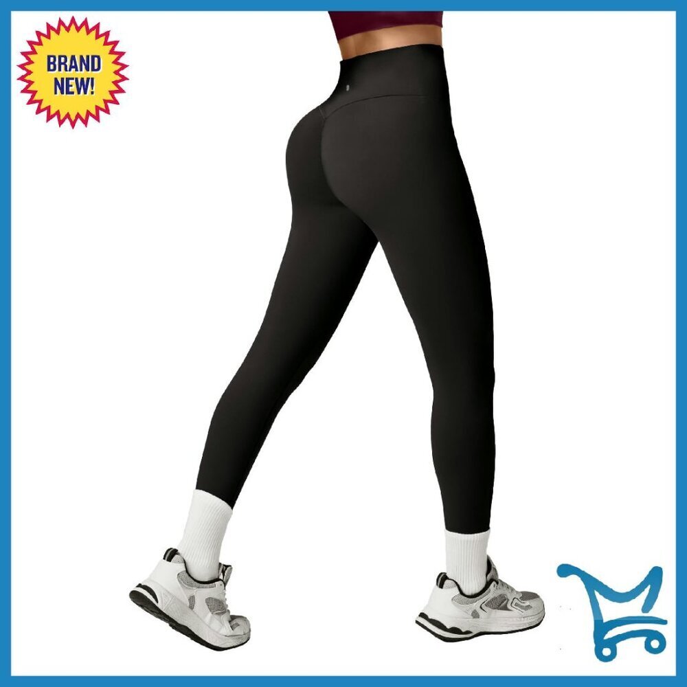 High-Waisted Tummy Control Workout Leggings Seamless Compression Yoga Pants